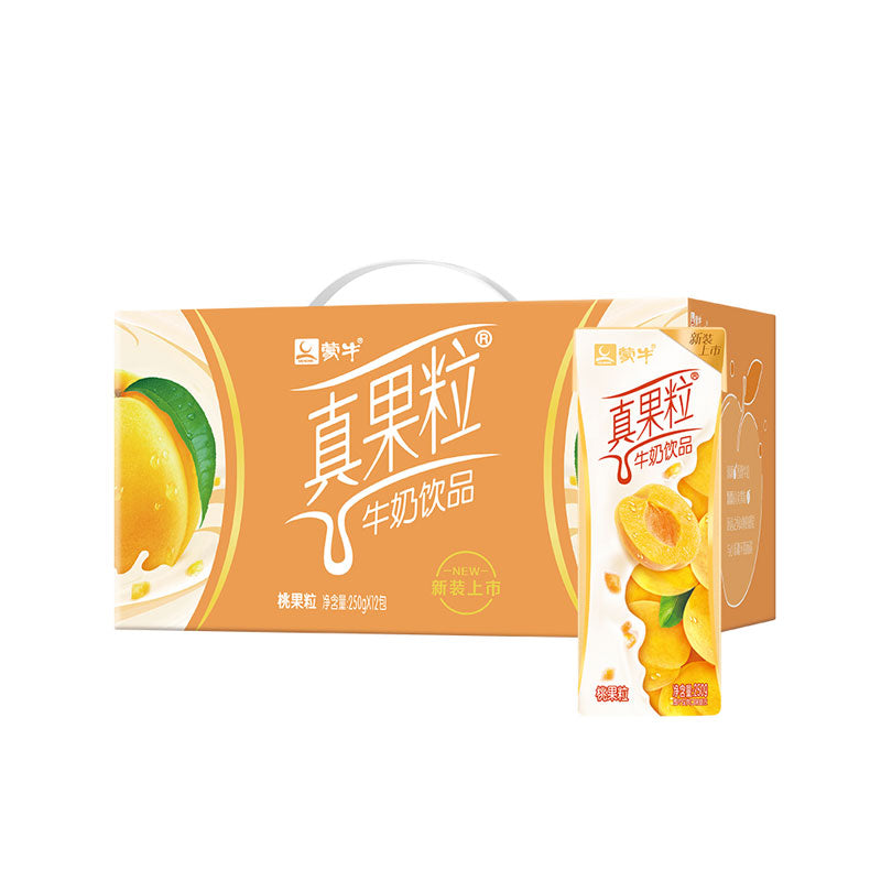 Mengniu · Fruit Yogurt Drink - Yellow Peach Flavor
